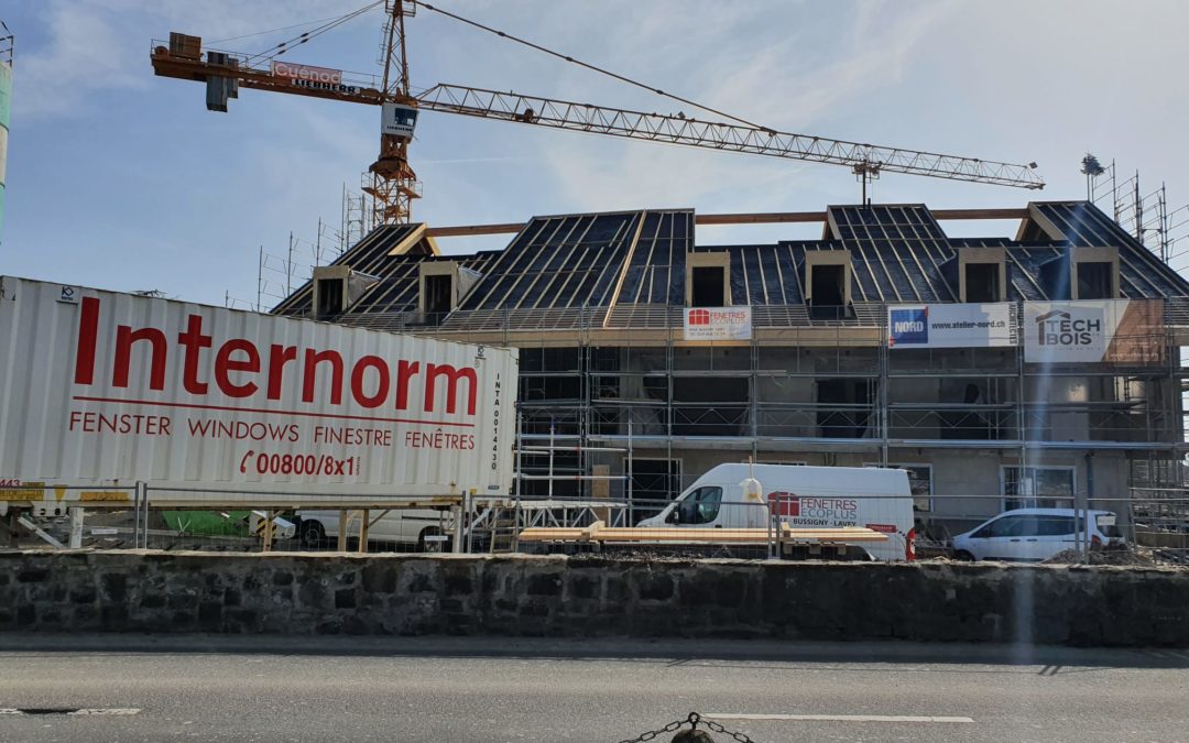 Construction d’un immeuble résidentiel de 10 logements à Mies